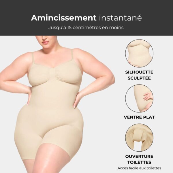 BODY SHORT ULTRA-GAINANT +1 Offert